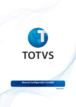 Manual Configuração Contábil