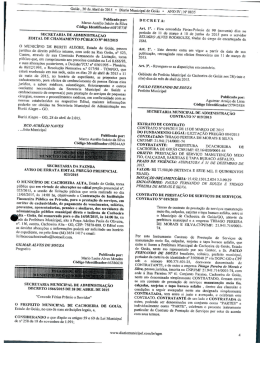 Publicado - Prefeitura de Cachoeira Alta
