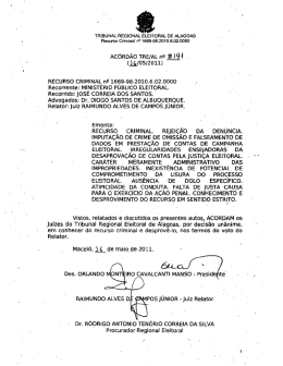 AC008191\(Rec.Criminal.Rejei&ccedil;&atilde;o.Den&uacute;ncia.Jos&eacute; Correia dos