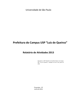 Prefeitura do Campus USP “Luiz de Queiroz” - PUSP-LQ