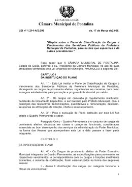 Câmara Municipal de Pontalina