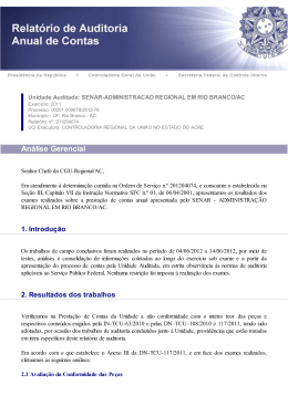 An&aacute;lise Gerencial - Controladoria