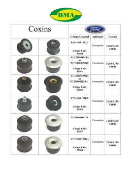 Catálogo Coxins