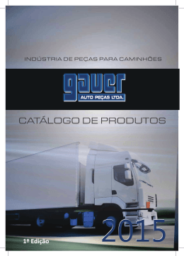 GAUER CATALOGO AUTOPECAS AZUL