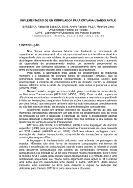 Implementa&ccedil;&atilde;o de um compilador para - PET Computa&ccedil;&atilde;o