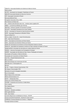 ABIH-PR - Associa&ccedil;&atilde;o Brasileira da Ind&uacute;stria de Hot&eacute;is