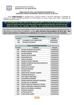 MUNIC&Iacute;PIO DE MACIEIRA