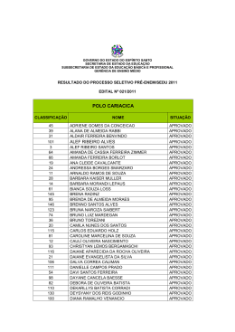 POLO CARIACICA - Secretaria da Educa&ccedil;&atilde;o