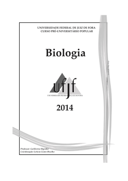 Apostila – Botânica e Ecologia