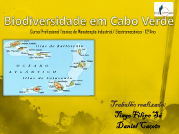 Biodiversidade de Cabo Verde