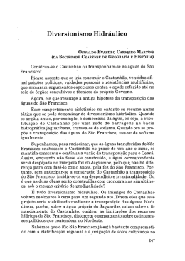 Diversionismo Hidráulico