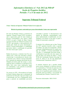 Informativo n. 09 - Procuradoria Geral do Estado do RS