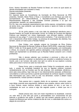 PDF: Lançamento Código de Conduta - Discurso Marcos