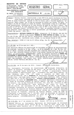 matrícula