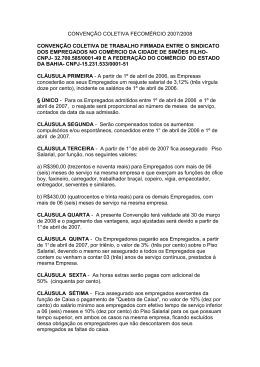 fecomercio 2007/2008