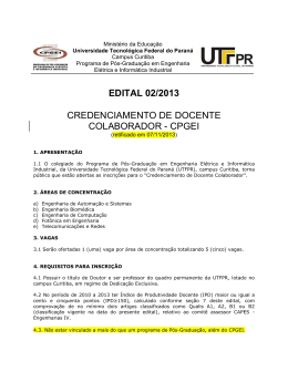 Docente Colaborador - 02/2013