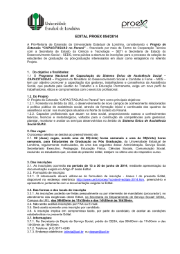 EDITAL PROEX 054/2014