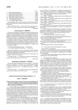 Diário da República, 2.ª série — N.º 129 — 6 de Julho de 2010
