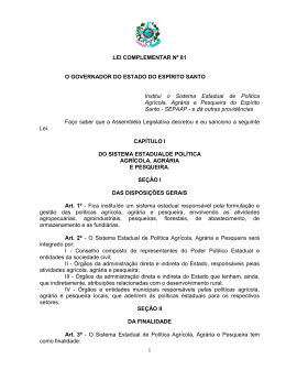 1 LEI COMPLEMENTAR N&ordm; 81 O GOVERNADOR DO ESTADO