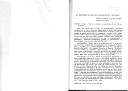 Da Resposta do Réu no Procedimento Ordinário