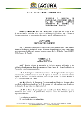 1.657_13 - veto derrubado - Prefeitura Municipal de Laguna