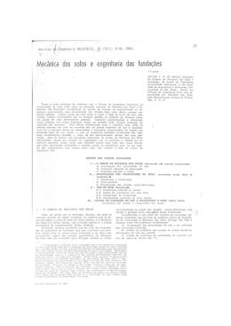 Mecânica dos solos e engenharia das fundações