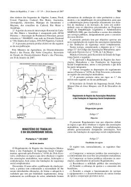 Portaria n.&ordm; 135/2007