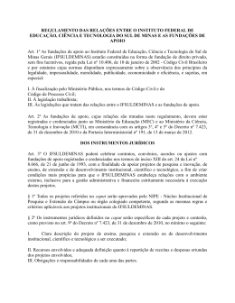 06.Regulamento das rela&ccedil;&otilde;es entre o IFSULDEMINAS e as