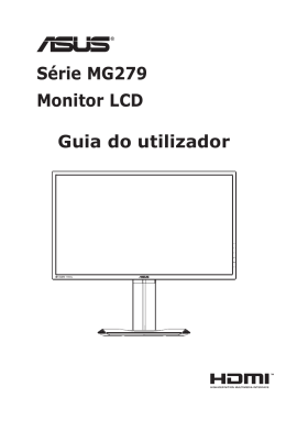 S&eacute;rie MG279 Monitor LCD Guia do utilizador