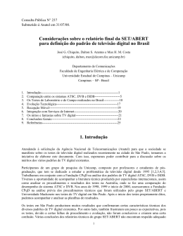 Unicamp - Sistemas Anatel