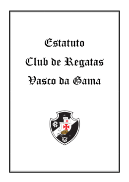 Estatuto Club de Regatas Vasco da Gama
