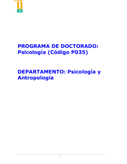 (C&oacute;digo P035) DEPARTAMENTO