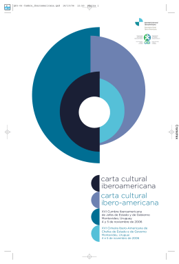Carta Cultural Ibero-americana