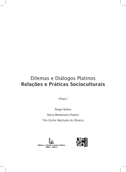 Dilemas e Diálogos Platinos Relações e Práticas Socioculturais