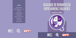 Igualdade de remuneracao entre homens e mulheres