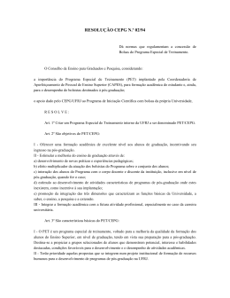 RESOLU&Ccedil;&Atilde;O CEPG N&ordm; 02/94 - PR2-UFRJ