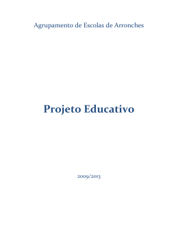 Projeto Educativo