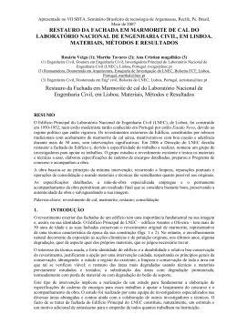 restauro da fachada em marmorite de cal do - conservarcal