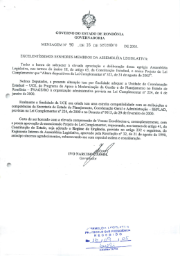 Lei Complementar n. 325