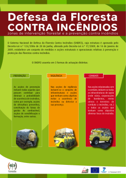 DFCI: Zonas de Interven&ccedil;&atilde;o Florestal e a preven&ccedil;&atilde;o