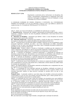 arquivo pra - CCSA - Universidade Federal da Para&iacute;ba