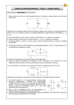 CURSO DE APROFUNDAMENTO &ndash; F&Iacute;SICA &ndash; ENSINO M&Eacute;DIO