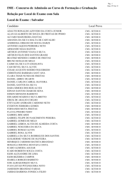 IME - Concurso de Admiss&atilde;o ao Curso de Forma&ccedil;&atilde;o e Gradua&ccedil;&atilde;o