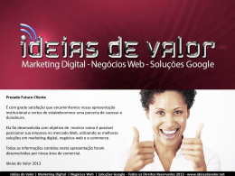 SEM - Search Engine Marketing