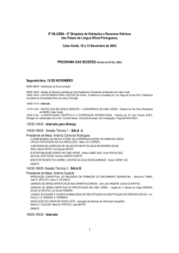 Programa 6&ordm; SILUSBA