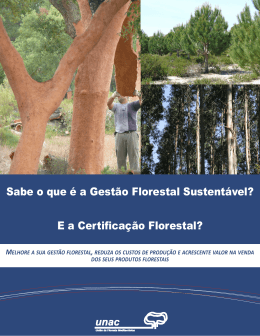 E a Certifica&ccedil;&atilde;o Florestal?
