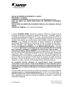 1 EDITAL DE PREG&Atilde;O (ELETR&Ocirc;NICO) n&deg; 04/2014