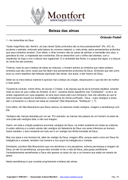 Beleza das almas - Orlando Fedeli