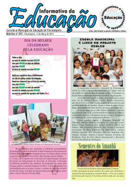 Informativo da Educação nº247 março 2013