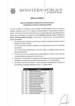 MINISTÉRIO PUBLICO - Ministério Público do Paraná